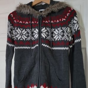 Motherhood Maternity Zip-up Sweater